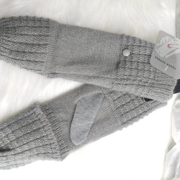 Women's OS Classic Gloves( Black, Grey) - Picture 6 of 7